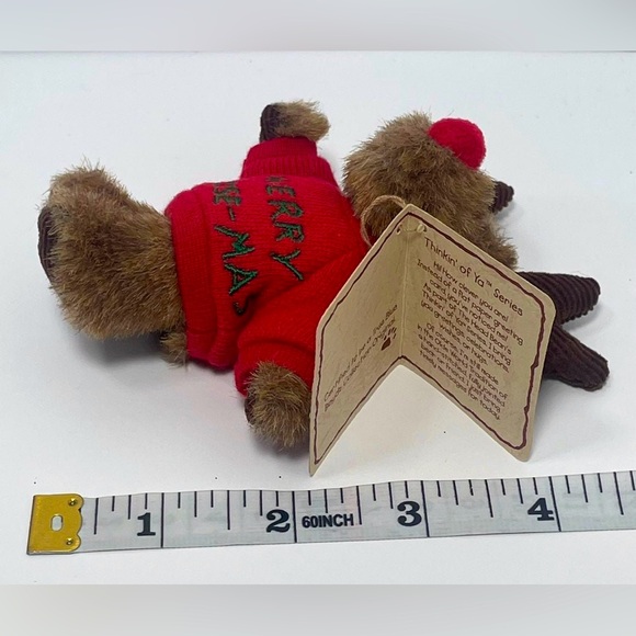 NWT Boyds Bears Reindeer Mini “Merry Moose-Mas” Reindeer - Picture 6 of 11